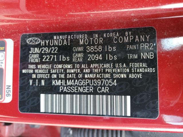 Photo 11 VIN: KMHLM4AG6PU397054 - HYUNDAI ELANTRA 