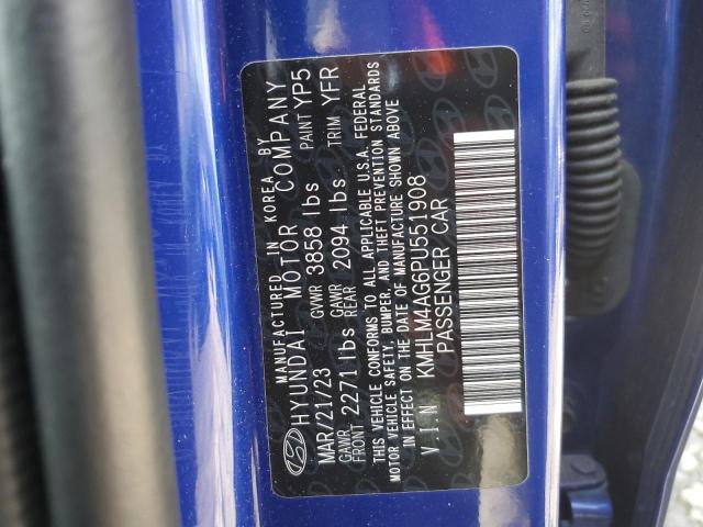 Photo 11 VIN: KMHLM4AG6PU551908 - HYUNDAI ELANTRA SE 