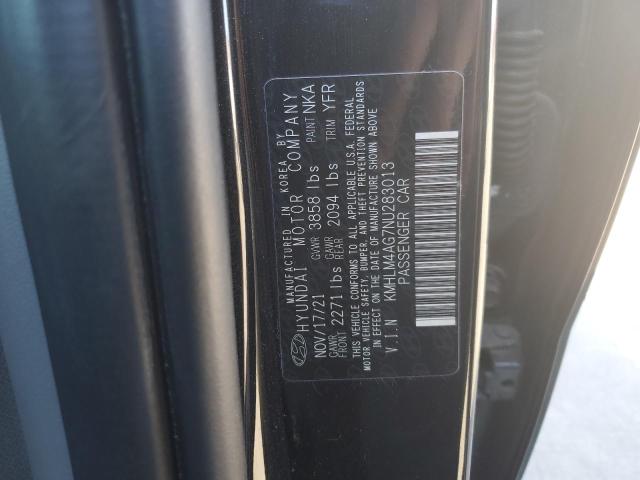 Photo 11 VIN: KMHLM4AG7NU283013 - HYUNDAI ELANTRA 