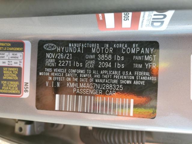 Photo 11 VIN: KMHLM4AG7NU288325 - HYUNDAI ELANTRA SE 