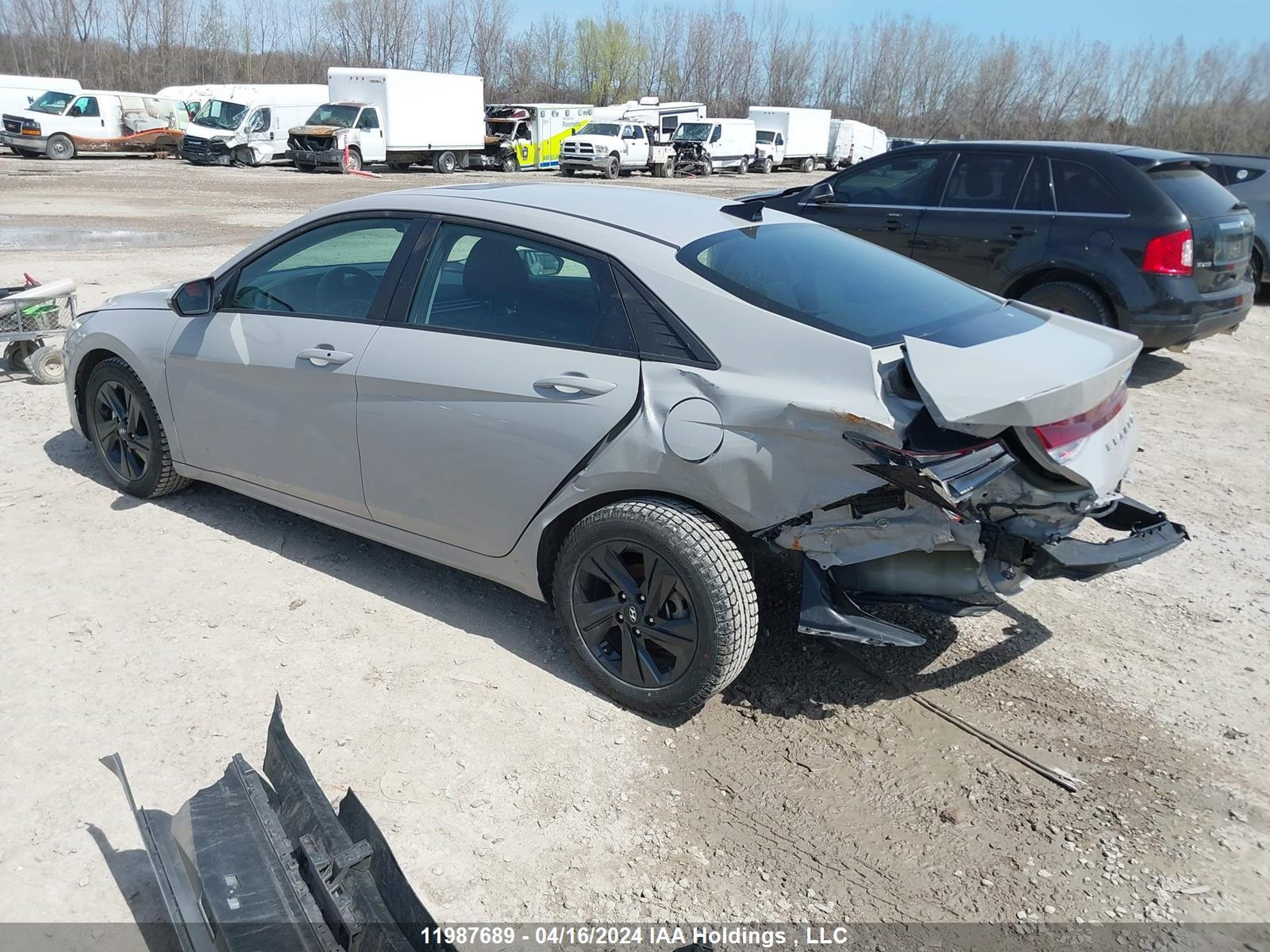 Photo 2 VIN: KMHLM4AG7NU315488 - HYUNDAI ELANTRA 