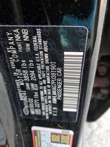 Photo 11 VIN: KMHLM4AG7PU381901 - HYUNDAI ELANTRA 