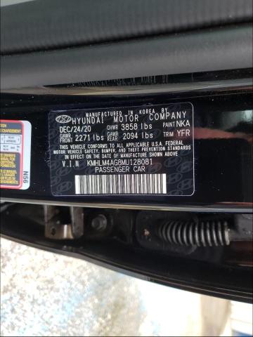 Photo 9 VIN: KMHLM4AG8MU128081 - HYUNDAI ELANTRA SE 