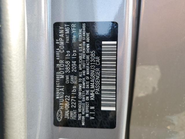 Photo 11 VIN: KMHLM4AG8NU313085 - HYUNDAI ELANTRA 