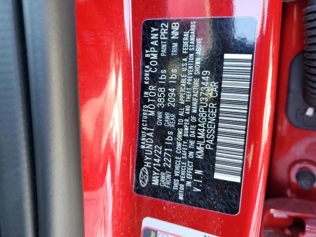 Photo 11 VIN: KMHLM4AG8PU373449 - HYUNDAI ELANTRA SE 