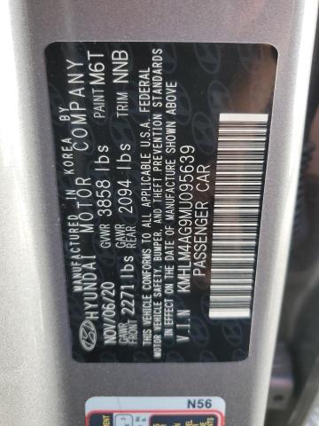 Photo 11 VIN: KMHLM4AG9MU095639 - HYUNDAI ELANTRA 