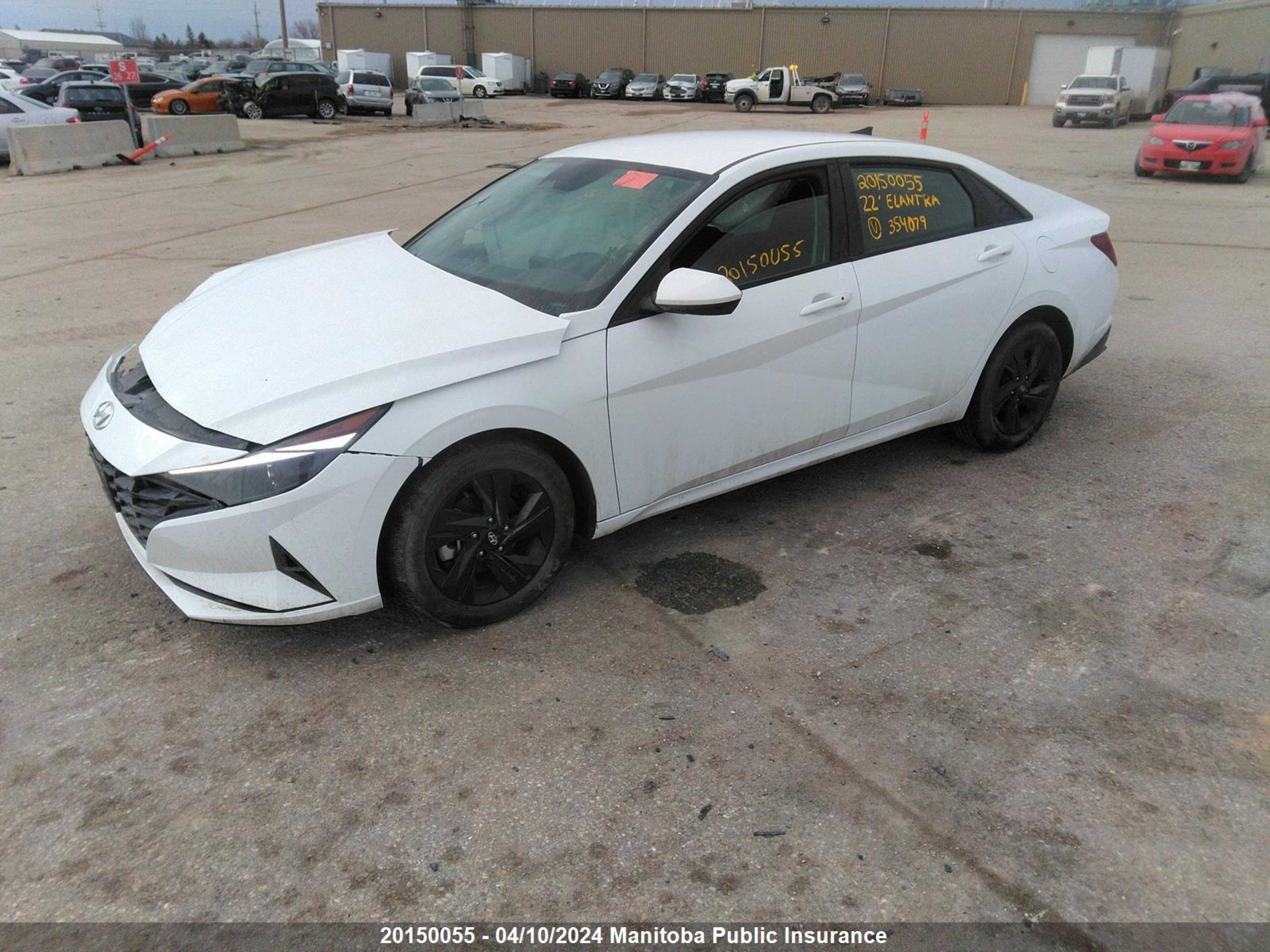 Photo 1 VIN: KMHLM4AG9NU354079 - HYUNDAI ELANTRA 