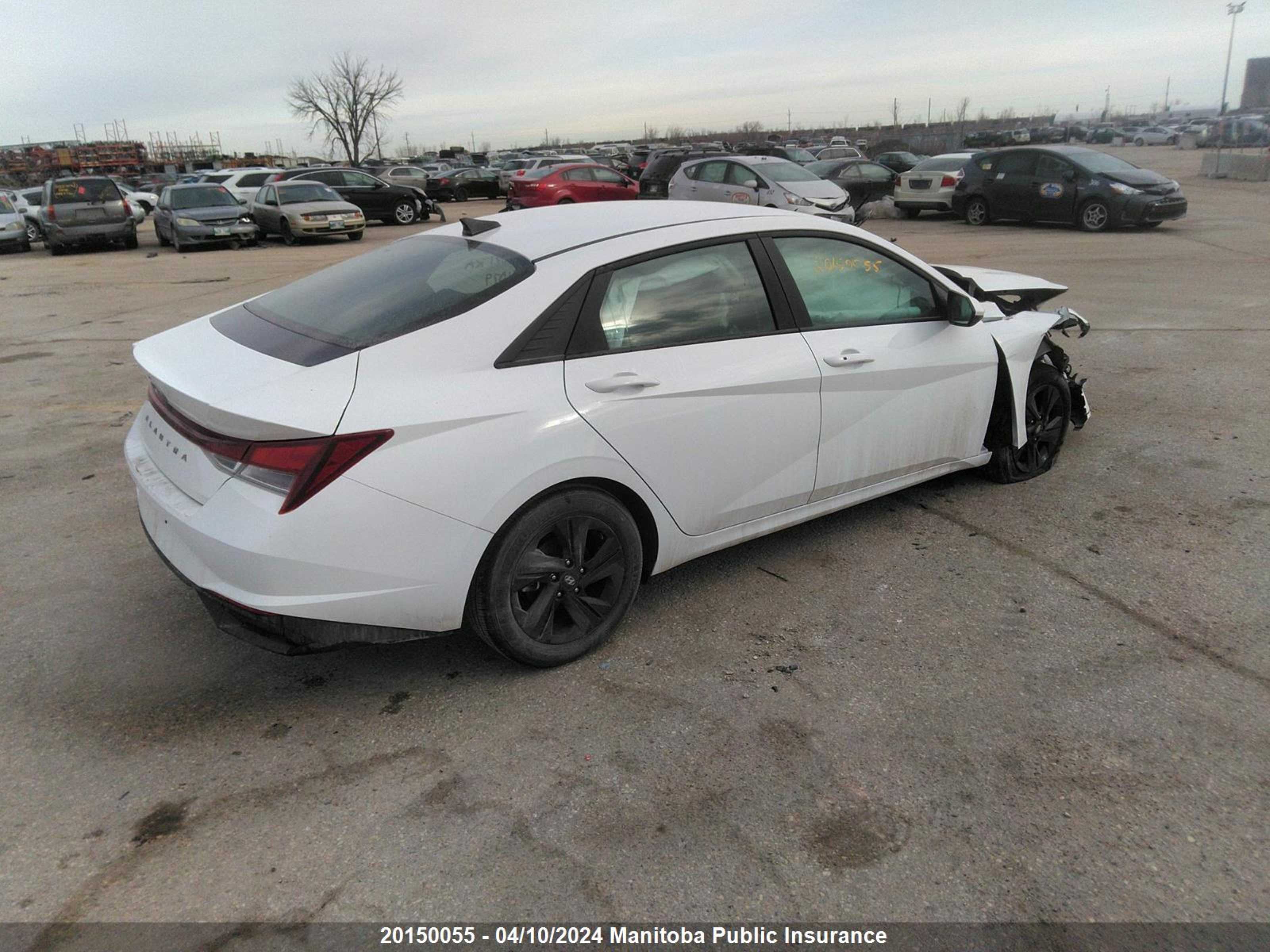 Photo 3 VIN: KMHLM4AG9NU354079 - HYUNDAI ELANTRA 