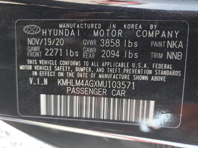 Photo 11 VIN: KMHLM4AGXMU103571 - HYUNDAI ELANTRA SE 