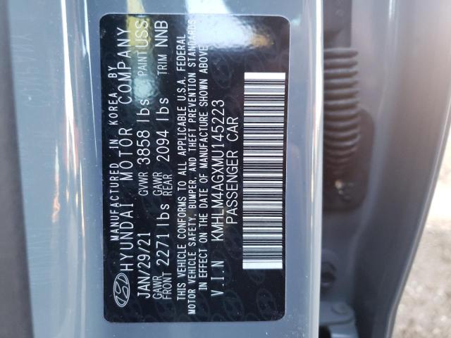 Photo 12 VIN: KMHLM4AGXMU145223 - HYUNDAI ELANTRA SE 