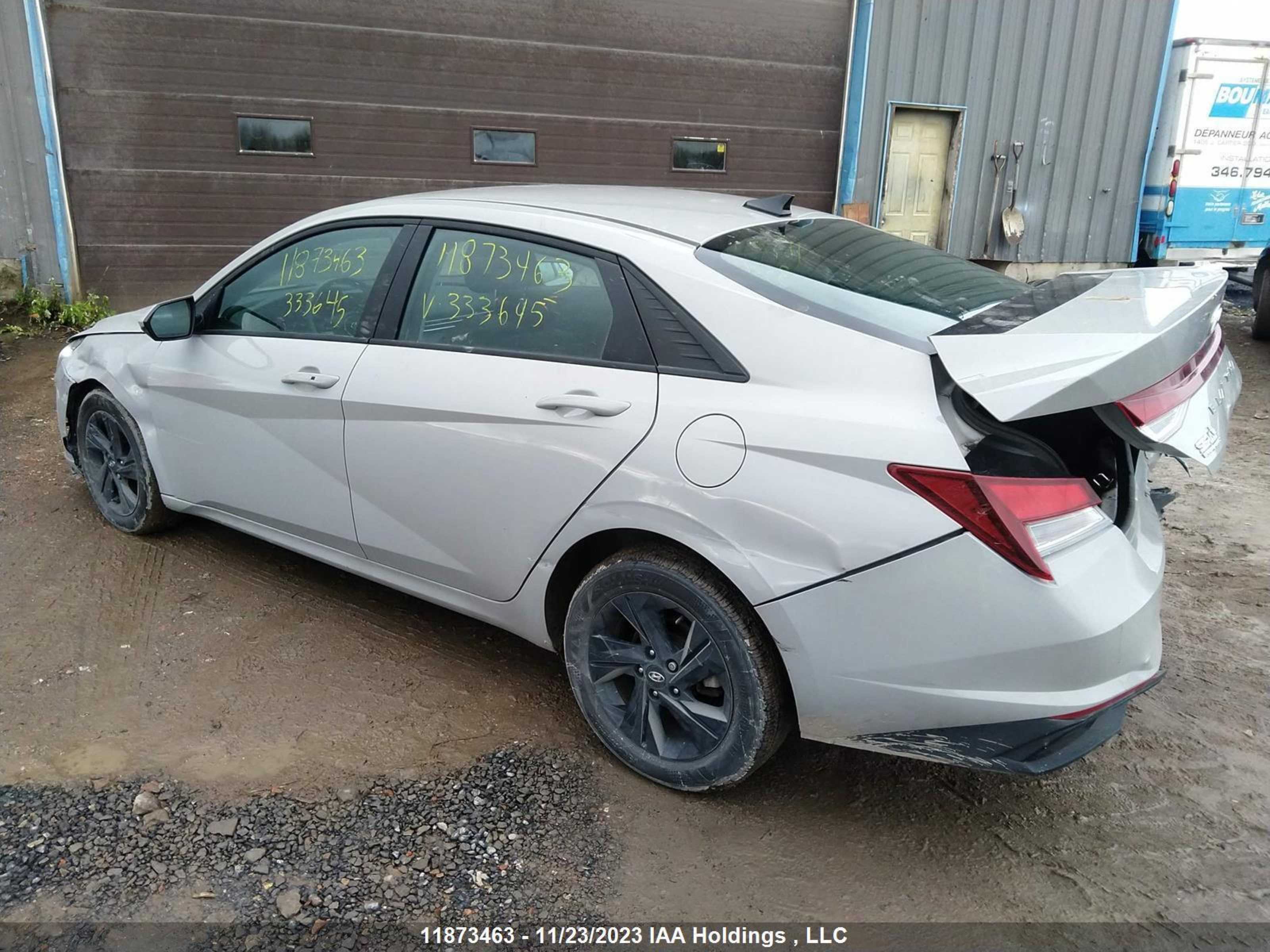 Photo 2 VIN: KMHLM4AGXNU333645 - HYUNDAI ELANTRA 