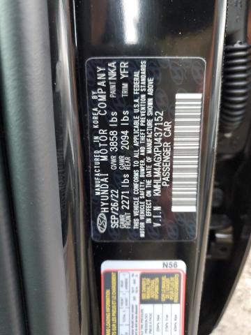 Photo 11 VIN: KMHLM4AGXPU437152 - HYUNDAI ELANTRA SE 