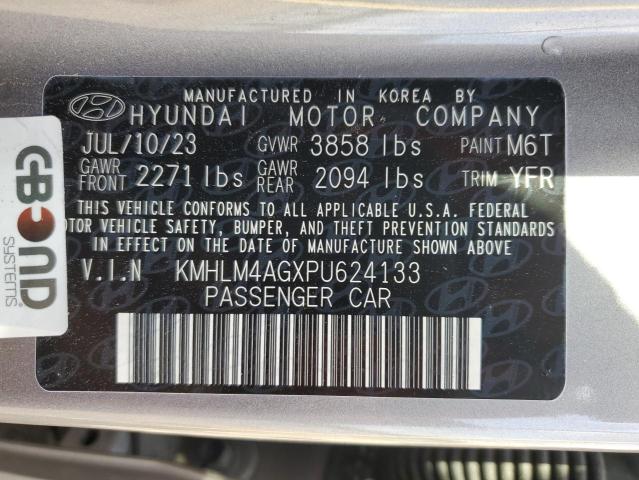 Photo 12 VIN: KMHLM4AGXPU624133 - HYUNDAI ELANTRA SE 