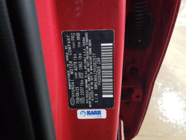 Photo 11 VIN: KMHLM4AJ2PU062577 - HYUNDAI ELANTRA BL 