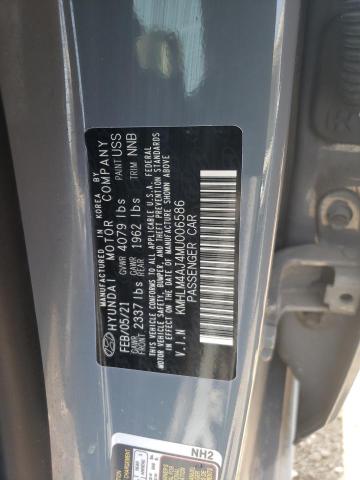 Photo 11 VIN: KMHLM4AJ4MU006586 - HYUNDAI ELANTRA BL 