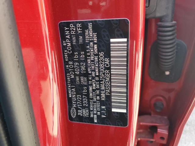 Photo 12 VIN: KMHLM4AJ5PU082306 - HYUNDAI ELANTRA BL 