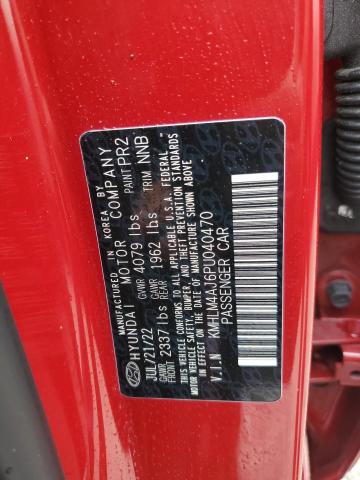 Photo 12 VIN: KMHLM4AJ6PU040470 - HYUNDAI ELANTRA BL 