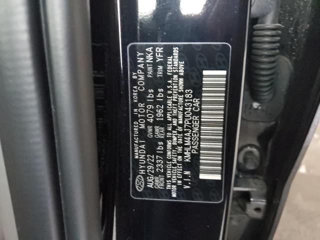 Photo 11 VIN: KMHLM4AJ7PU043183 - HYUNDAI ELANTRA 