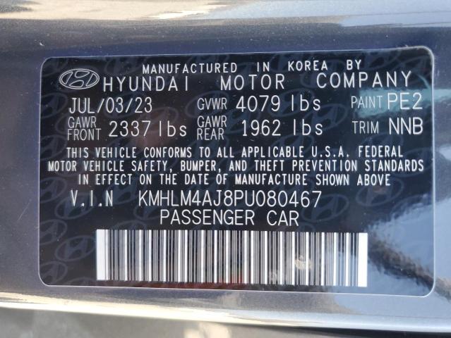 Photo 12 VIN: KMHLM4AJ8PU080467 - HYUNDAI ELANTRA BL 