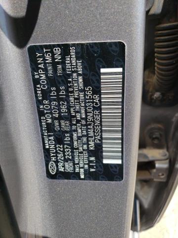 Photo 11 VIN: KMHLM4AJ9NU031565 - HYUNDAI ELANTRA 