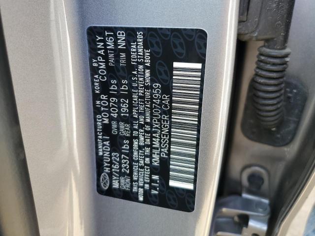 Photo 13 VIN: KMHLM4AJXPU074959 - HYUNDAI ELANTRA BL 