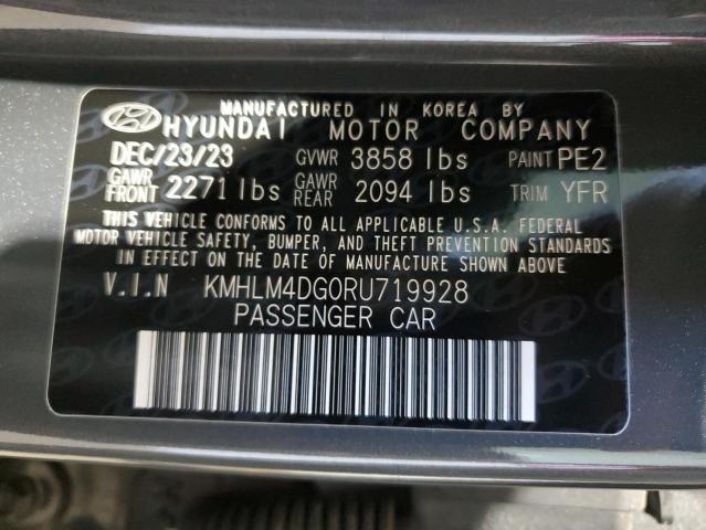 Photo 11 VIN: KMHLM4DG0RU719928 - HYUNDAI ELANTRA SE 