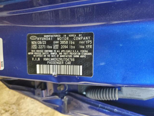 Photo 11 VIN: KMHLM4DG2RU704766 - HYUNDAI ELANTRA SE 