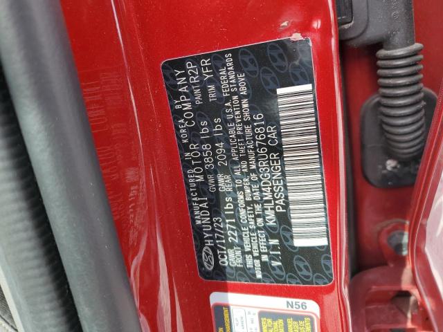 Photo 11 VIN: KMHLM4DG3RU676816 - HYUNDAI ELANTRA SE 