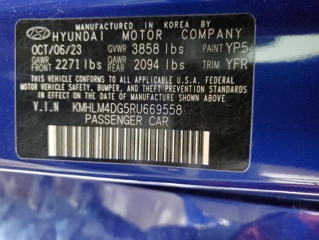 Photo 12 VIN: KMHLM4DG5RU669558 - HYUNDAI ELANTRA SE 