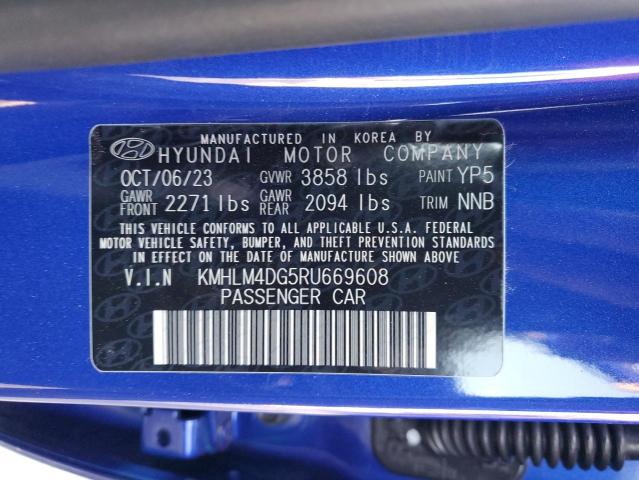 Photo 11 VIN: KMHLM4DG5RU669608 - HYUNDAI ELANTRA 