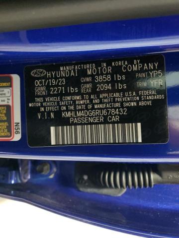 Photo 12 VIN: KMHLM4DG6RU678432 - HYUNDAI ELANTRA SE 