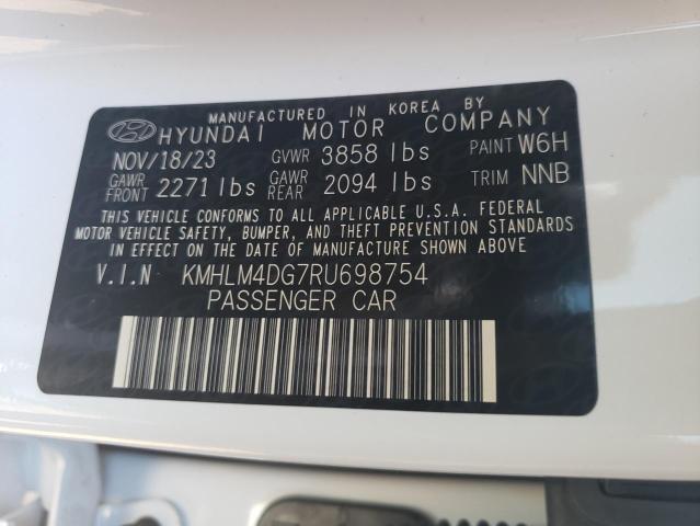 Photo 12 VIN: KMHLM4DG7RU698754 - HYUNDAI ELANTRA 