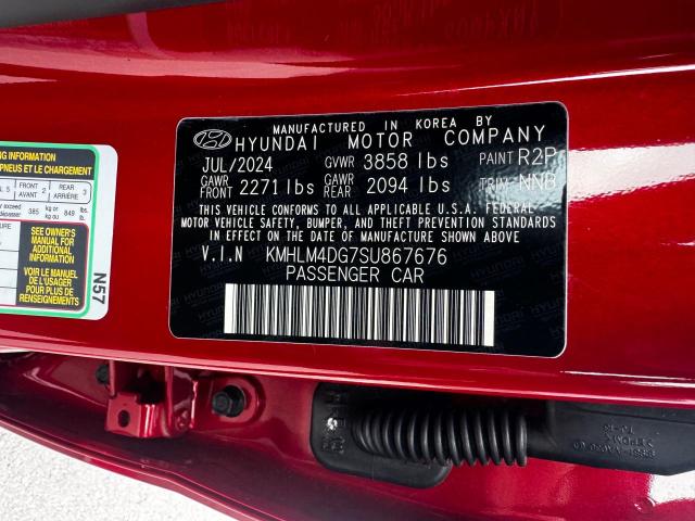 Photo 9 VIN: KMHLM4DG7SU867676 - HYUNDAI ELANTRA SE 