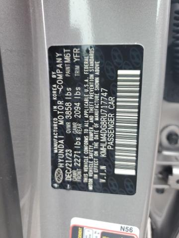 Photo 11 VIN: KMHLM4DG8RU717747 - HYUNDAI ELANTRA 