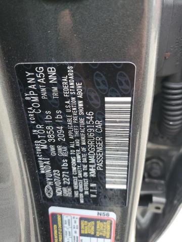 Photo 12 VIN: KMHLM4DG9RU691546 - HYUNDAI ELANTRA SE 