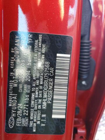 Photo 11 VIN: KMHLM4DGXRU757568 - HYUNDAI ELANTRA SE 