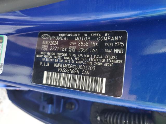 Photo 11 VIN: KMHLM4DGXSU881703 - HYUNDAI ELANTRA SE 