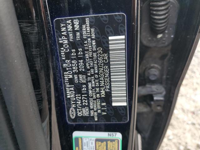 Photo 11 VIN: KMHLN4AG0NU266230 - HYUNDAI ELANTRA SE 