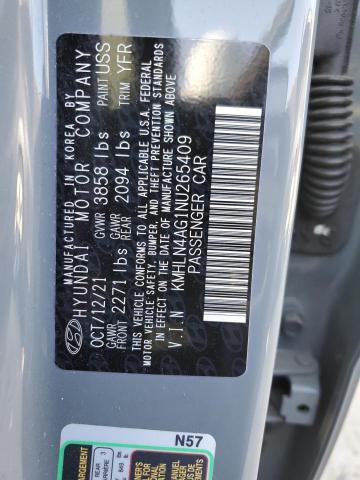 Photo 11 VIN: KMHLN4AG1NU265409 - HYUNDAI ELANTRA SE 