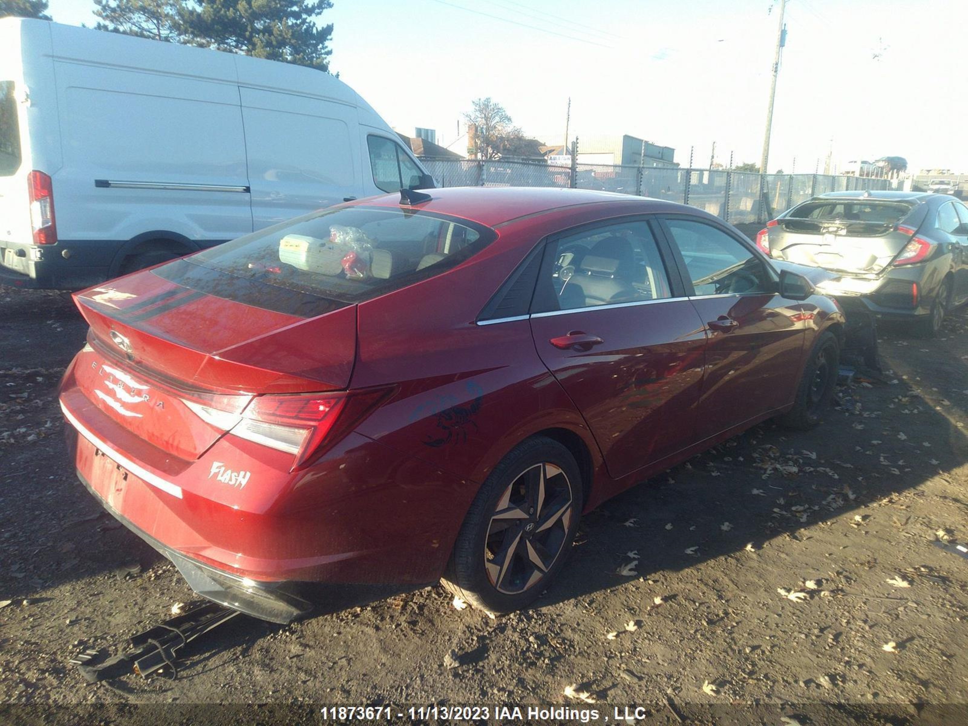 Photo 3 VIN: KMHLN4AG6MU169323 - HYUNDAI ELANTRA 