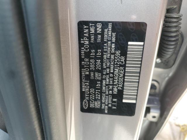 Photo 11 VIN: KMHLN4AG8MU125596 - HYUNDAI ELANTRA SE 