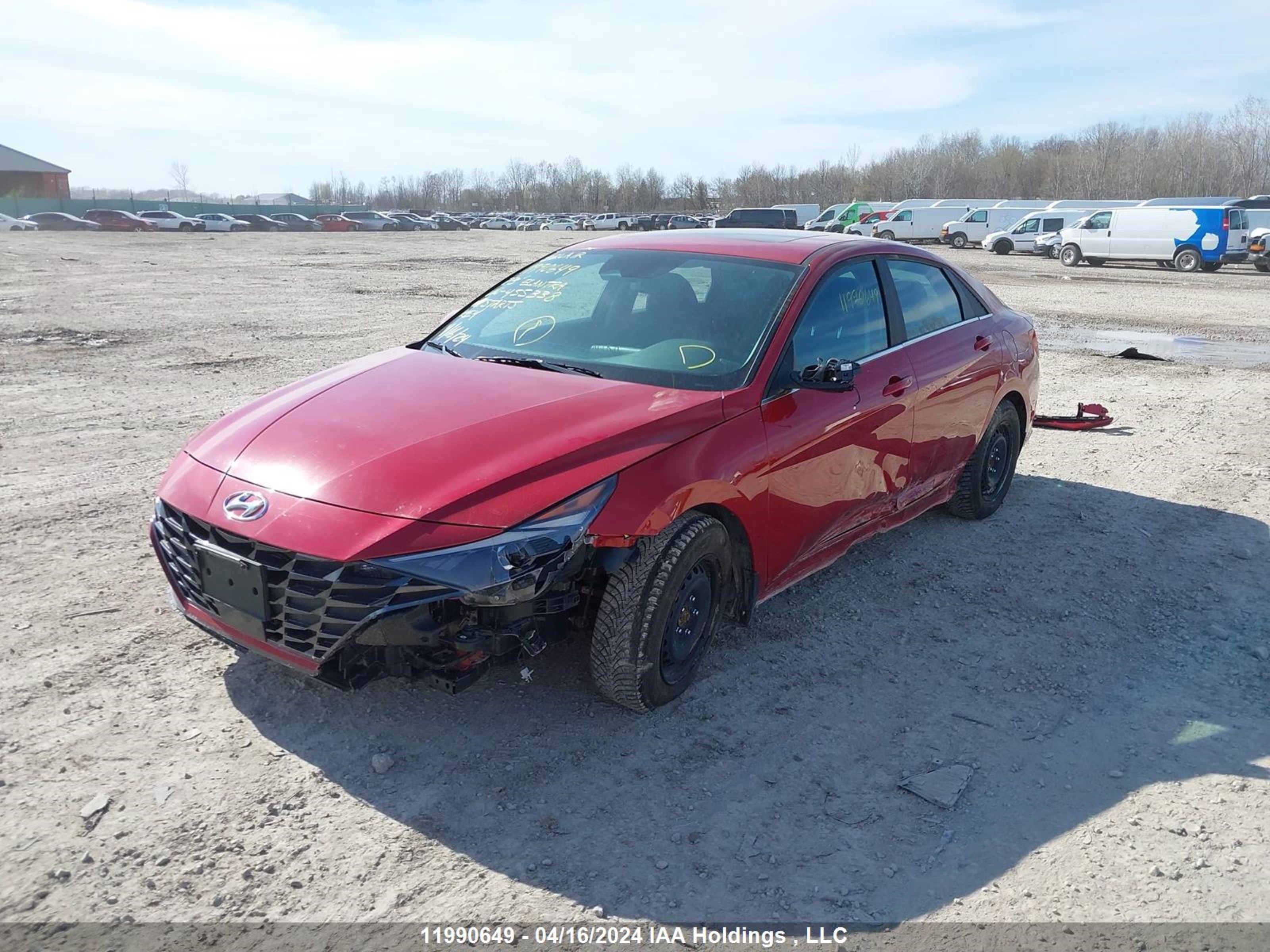 Photo 1 VIN: KMHLN4AG8PU455338 - HYUNDAI ELANTRA 