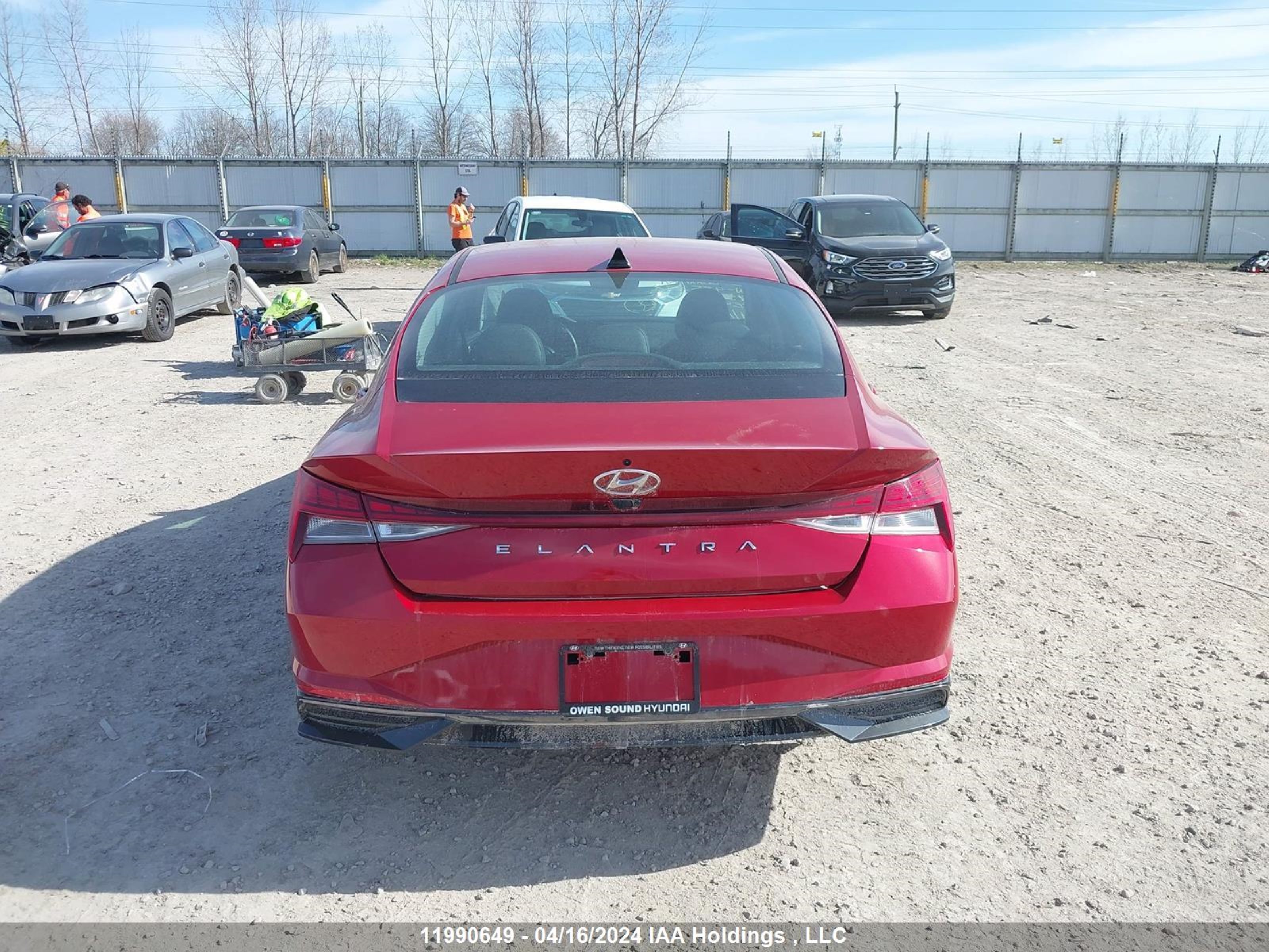 Photo 16 VIN: KMHLN4AG8PU455338 - HYUNDAI ELANTRA 