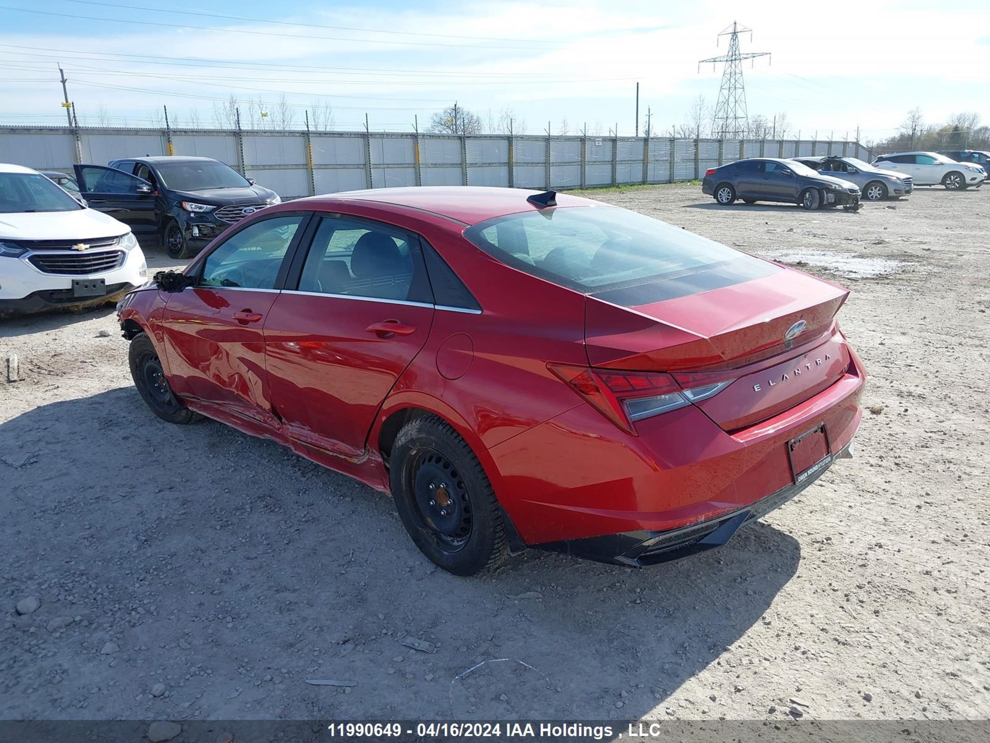 Photo 2 VIN: KMHLN4AG8PU455338 - HYUNDAI ELANTRA 