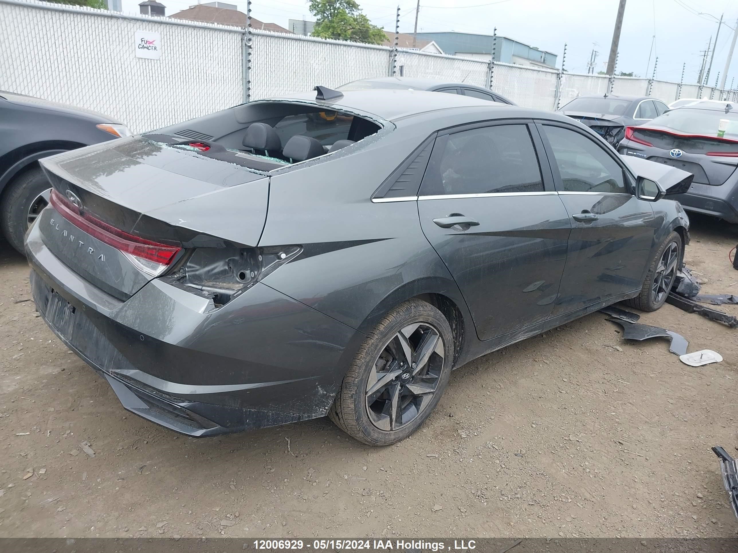 Photo 3 VIN: KMHLN4AGXNU324568 - HYUNDAI ELANTRA 