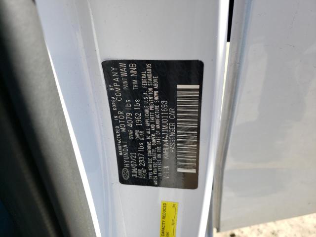 Photo 11 VIN: KMHLN4AJ1MU011693 - HYUNDAI ELANTRA LI 