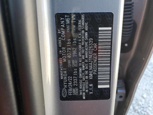 Photo 12 VIN: KMHLN4AJ1NU026339 - HYUNDAI ELANTRA LI 