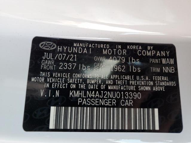 Photo 11 VIN: KMHLN4AJ2NU013390 - HYUNDAI ELANTRA 