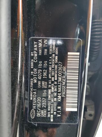 Photo 11 VIN: KMHLN4AJ3MU003627 - HYUNDAI ELANTRA 