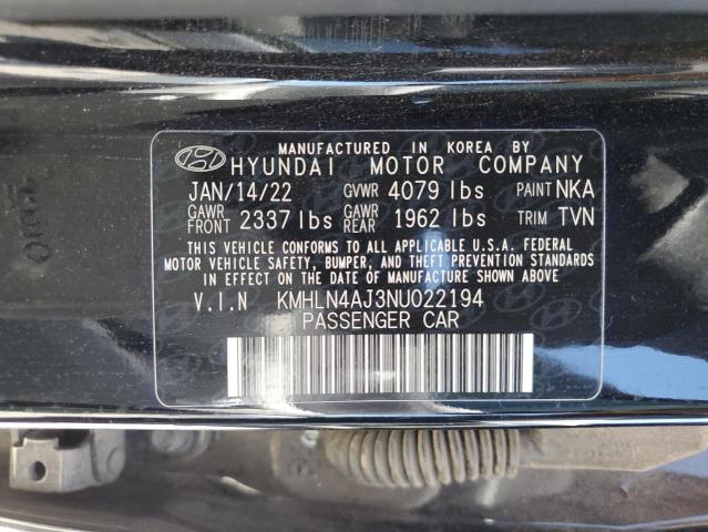 Photo 11 VIN: KMHLN4AJ3NU022194 - HYUNDAI ELANTRA LI 